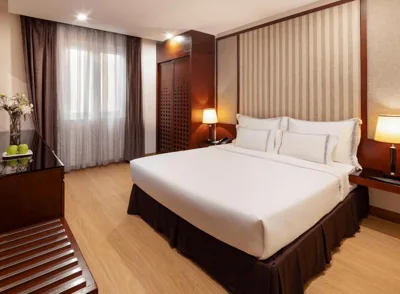 Camera Deluxe Doppia con vista cortile — Paragon Saigon Hotel